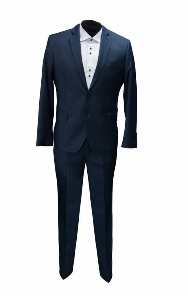garnitur granatowy ciemno niebieski, tani garnitur, nietypowe rozmiary,