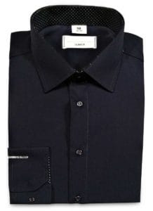 koszula granatowa, koszula do garnituru